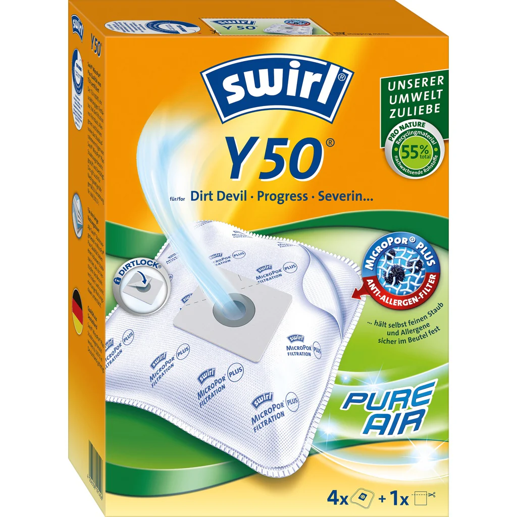 Swirl Y 50 MP Plus AirSpace Staubbeutel