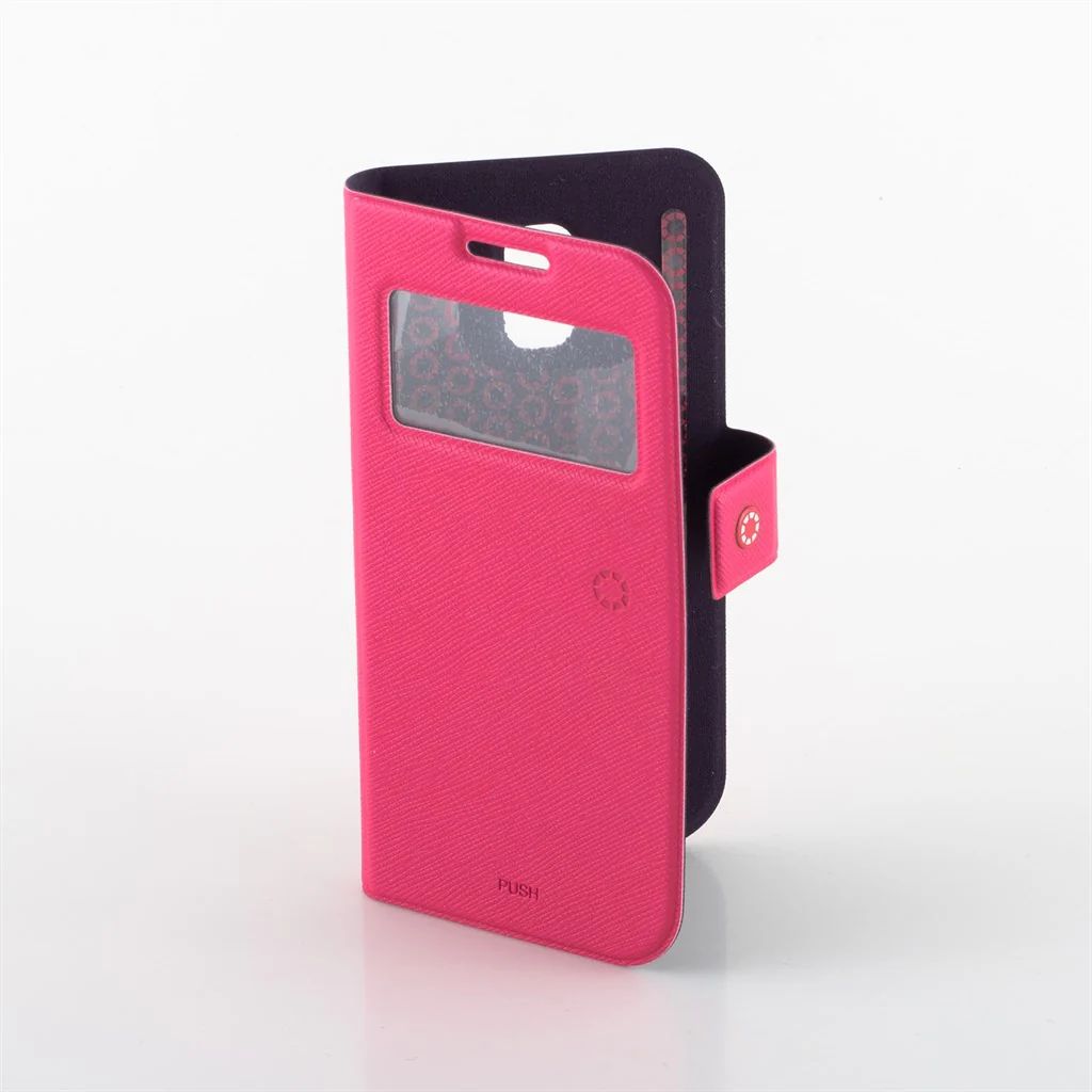 Fenice Diario View Cover Galaxy S4 Mini Pink Flipcover, Ultradünn - Image 3