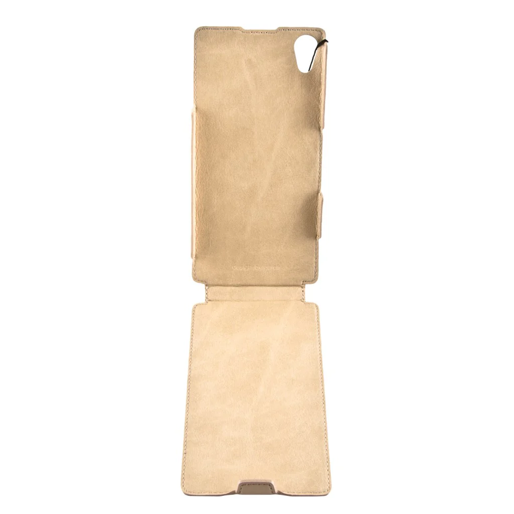 MiKE GALELi Flip Case Beige passend für Sony Xperia Z3 - Image 3