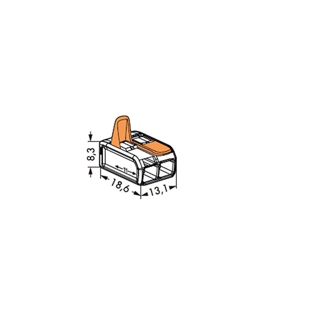 WAGO 221-412 Compact-Verbindungsklemme 100er Pack - Image 3