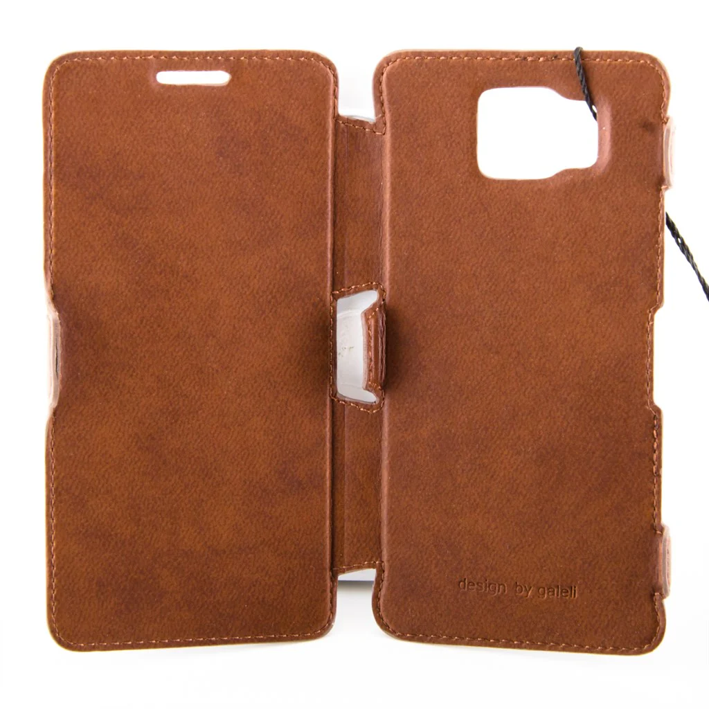 Mike Galeli Book Case Slim für iPhone 6/6S Etop hellbraun - Image 3
