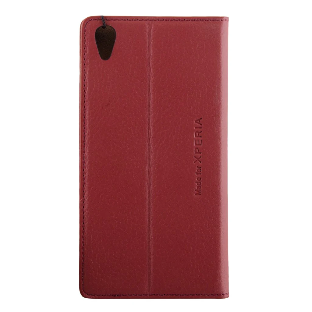 Mike Galeli Leder Flipcover MARC für Sony Xperia Z5 weinrot - Image 2