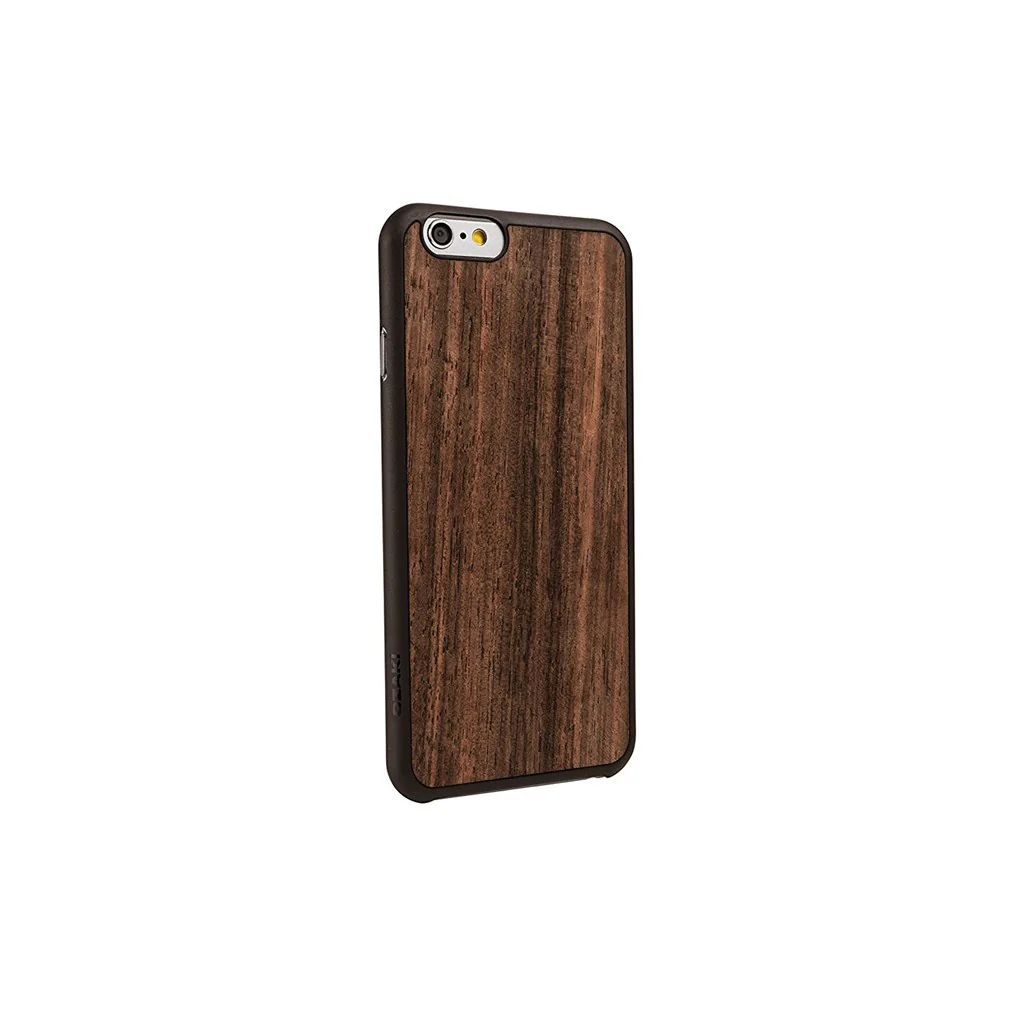Ozaki Wood luxuriöse dünne Schutzhülle iPhone 6/6s mit Holzrückseite inkl. Displayschutzfolie - Image 2