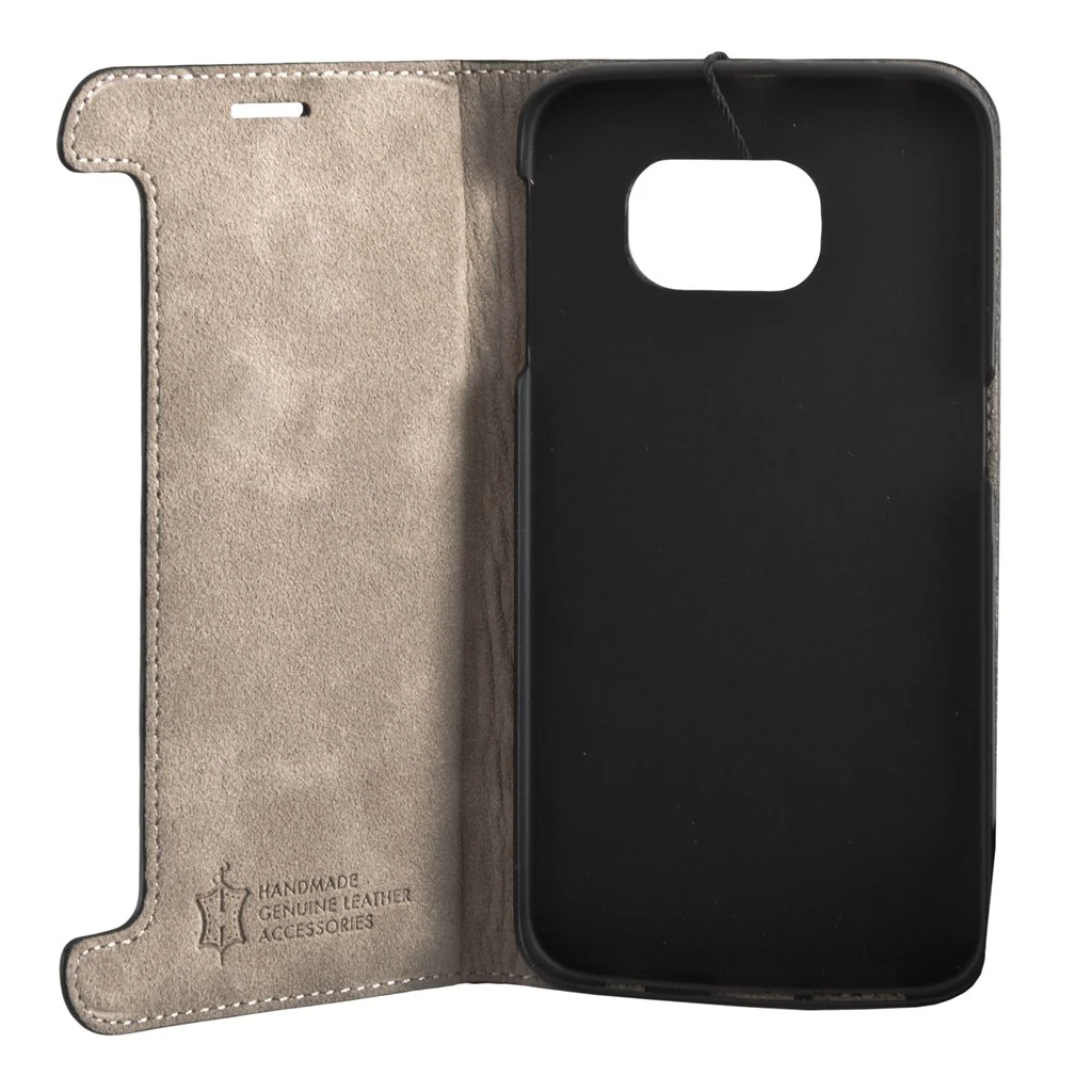 Mike Galeli Flipcover Timo für Samsung Galaxy S6 EDGE schwarz - Image 3