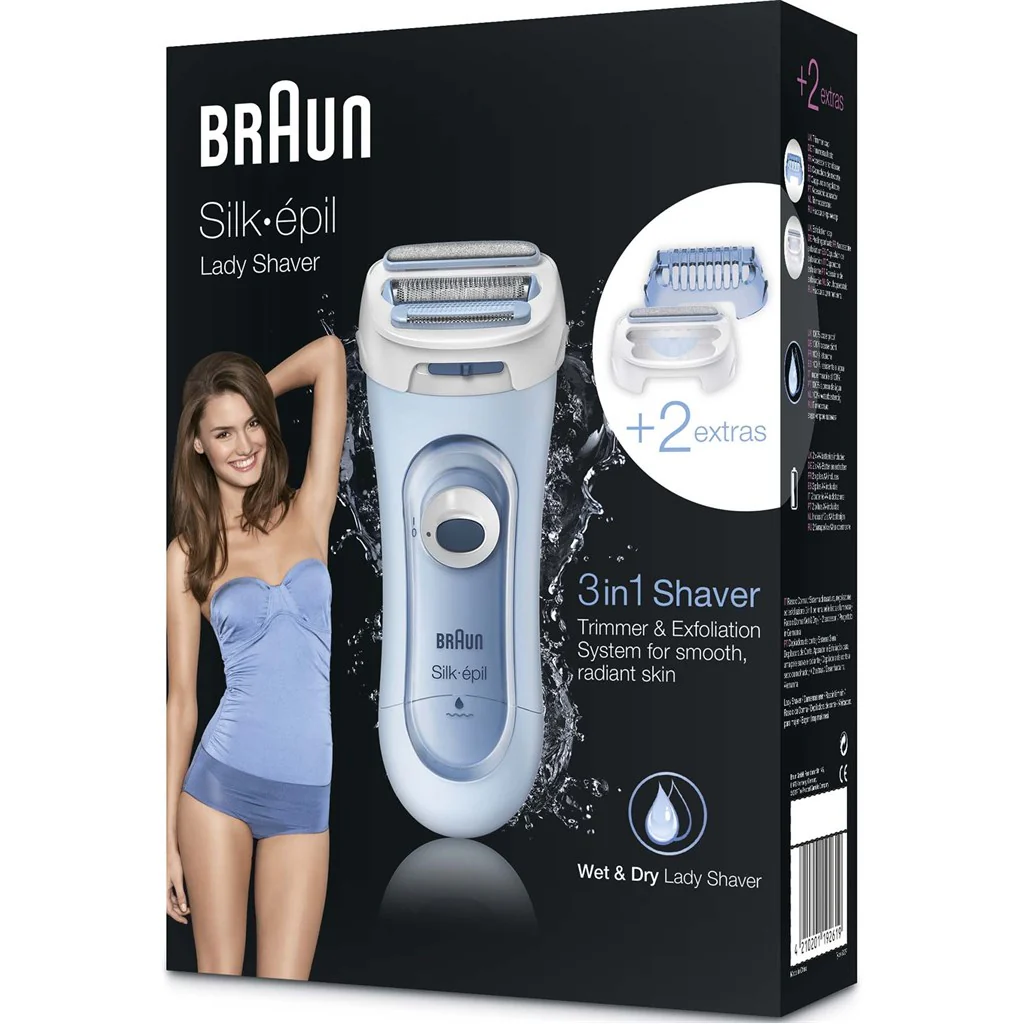 Braun LS 5160 Ladyshaver Silk-epil blau