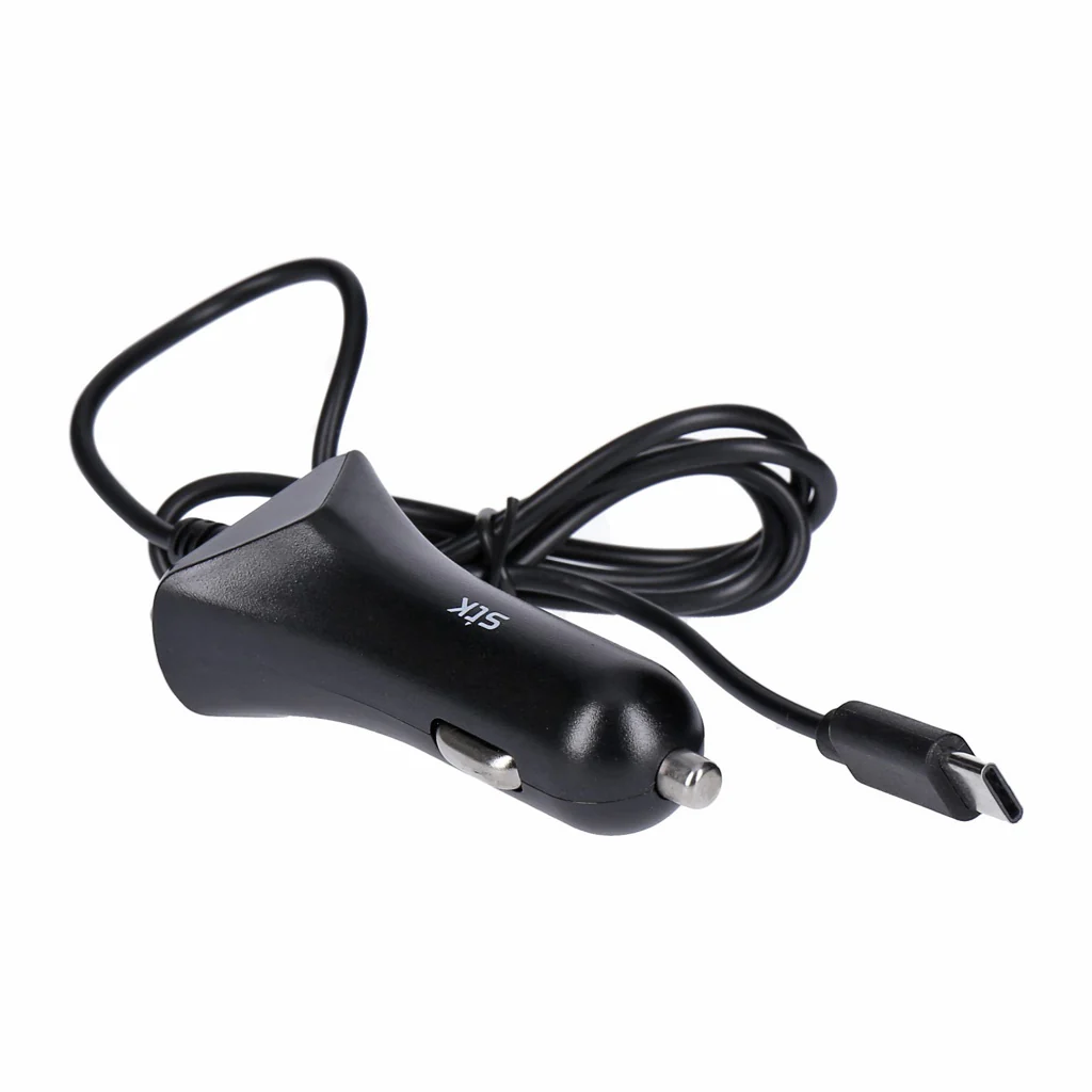 STK KFZ-Ladegerät USB-C Anschluß 5V 2,4A 1m schwarz - Image 2