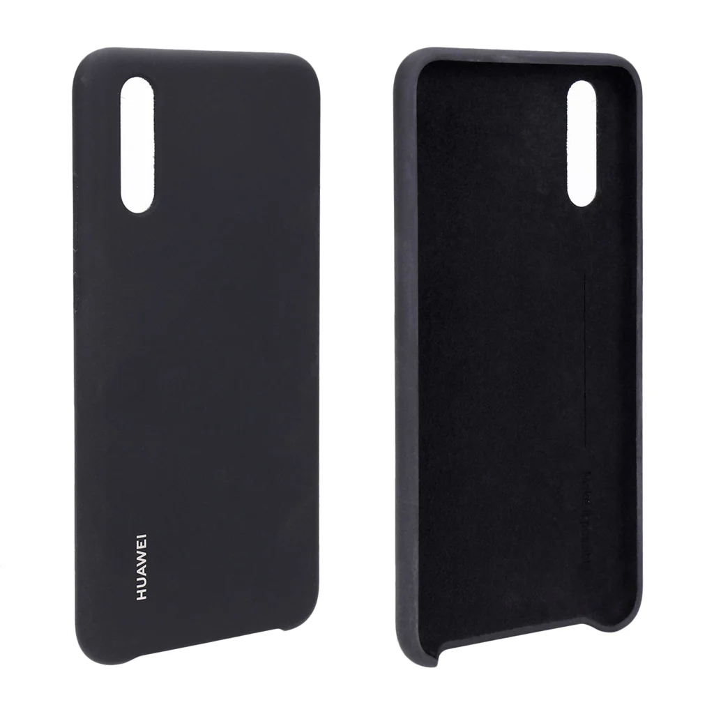 Huawei Silikon Cover Case fĂŒr P20 Pro schwarz