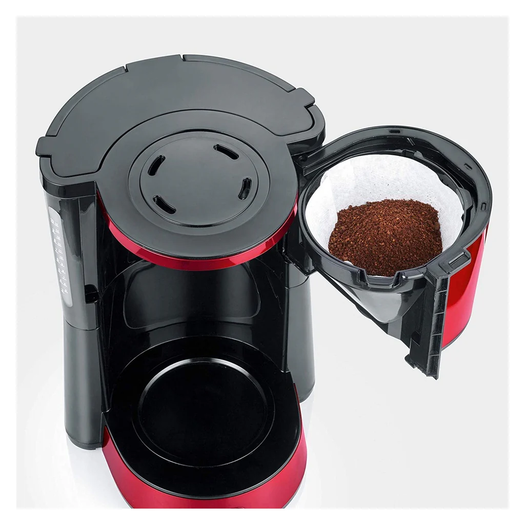 SEVERIN KA 4817 Kaffeemaschine (für gemahlenen Filterkaffee, 10 Tassen, Inkl. Glaskanne) - Image 3