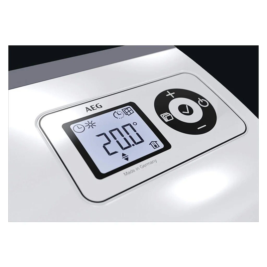 AEG Ventilatorheizung VH213 mit Keramik-Heizkörper für Badezimmer, Beleuchtetes LCDisplay, Flusensieb - Image 2
