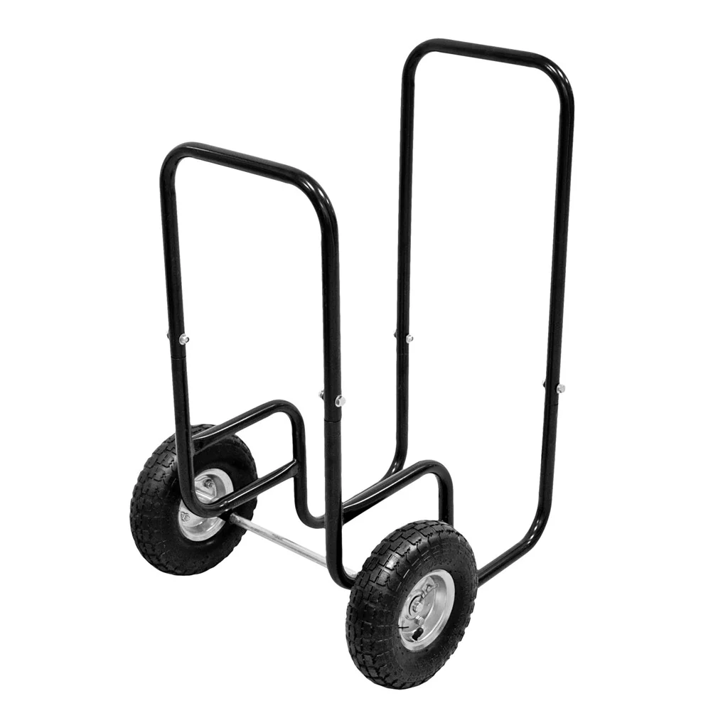 TP Feuerholz Trolley Brennholzwagen Kaminholzkarre - Luftbereifung, belastbar bis 80 Kg - Image 3