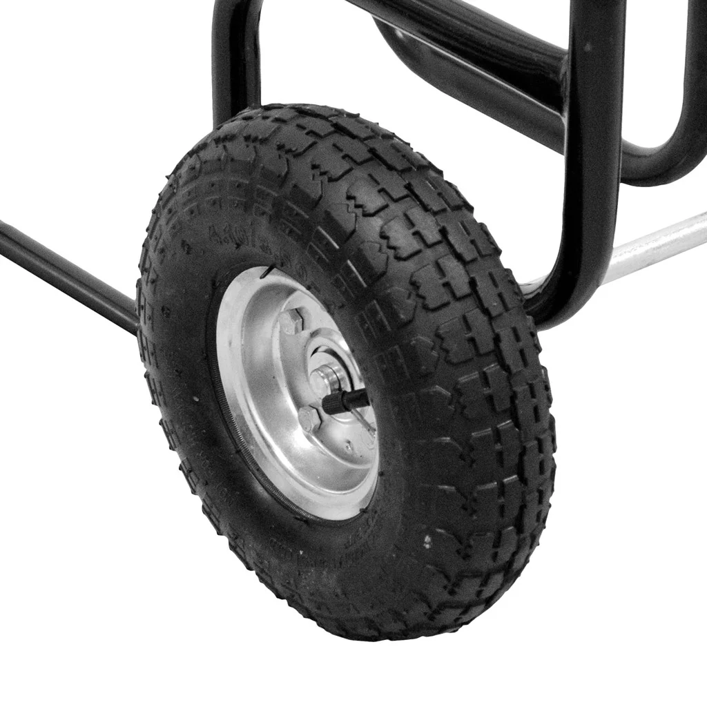 TP Feuerholz Trolley Brennholzwagen Kaminholzkarre - Luftbereifung, belastbar bis 80 Kg - Image 4