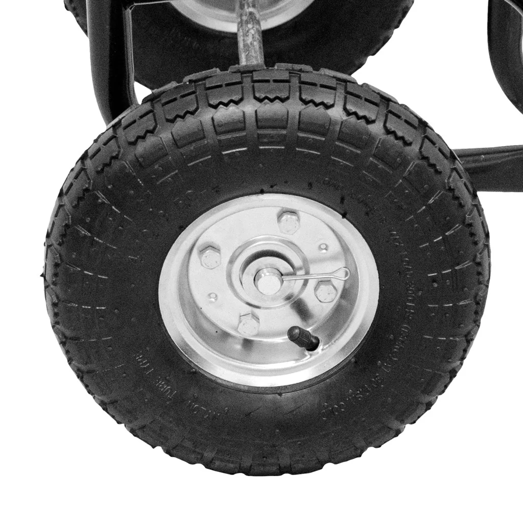 TP Feuerholz Trolley Brennholzwagen Kaminholzkarre - Luftbereifung, belastbar bis 80 Kg - Image 5