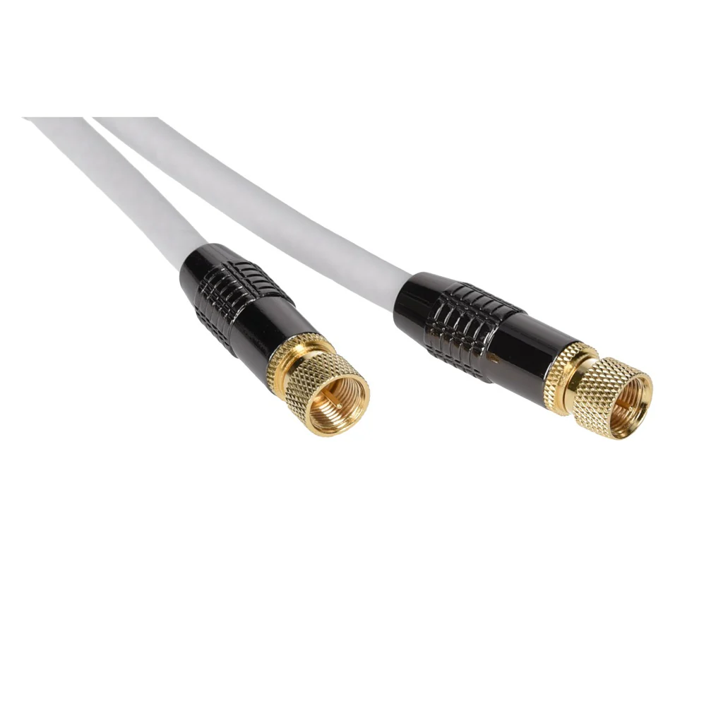 TP SAT-Kabel in weiß, gerade 1m - Image 2