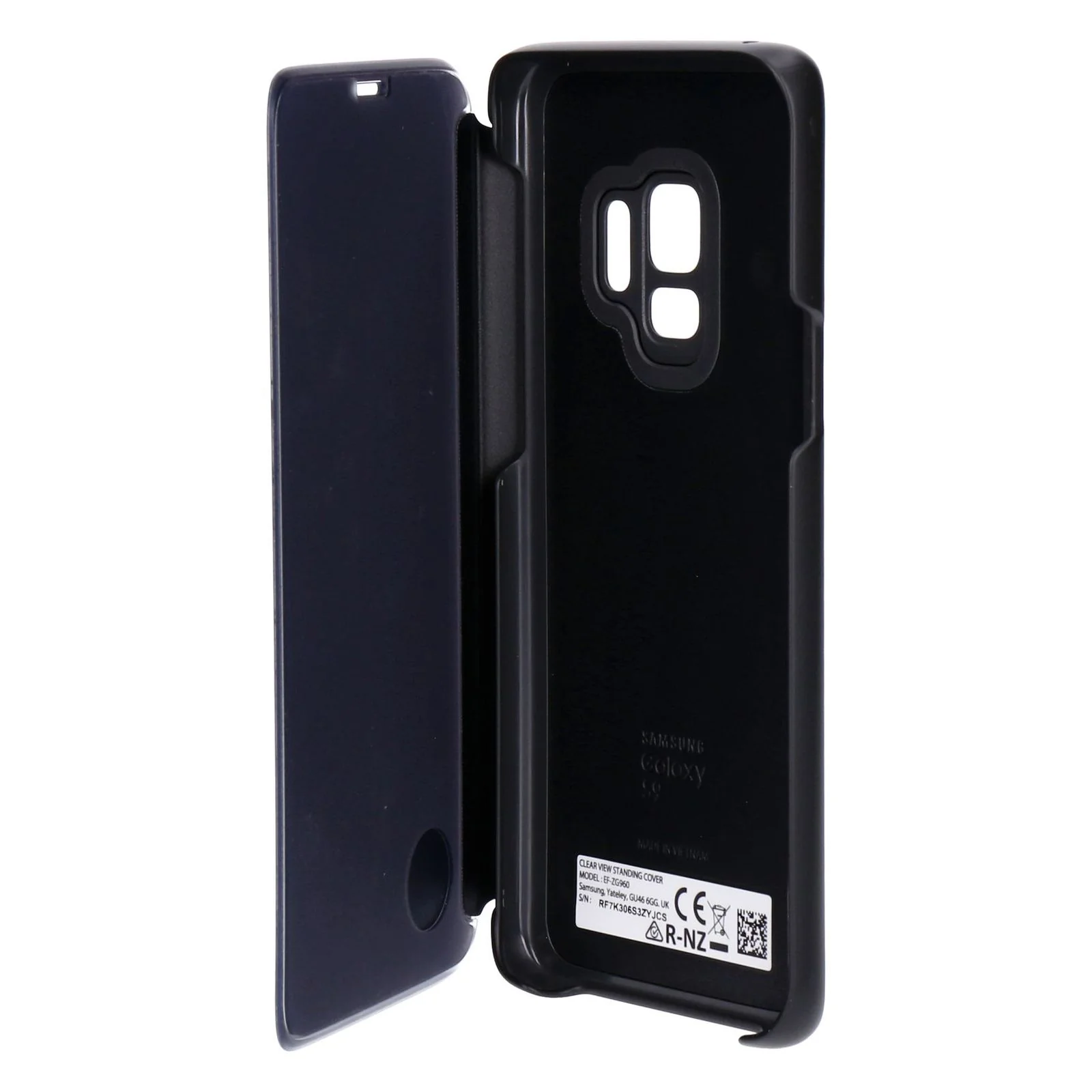 Samsung Clear View Cover für Galaxy S9 EF-ZG960 Schwarz - Image 3