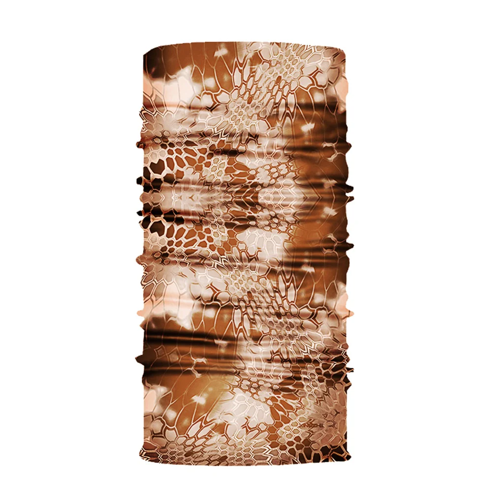 TP Multifunktionstuch, Bandana Schlauchschal, als UV-Schutz, Outdoor Halstuch oder Stirnband, unisex brown pattern - Image 2