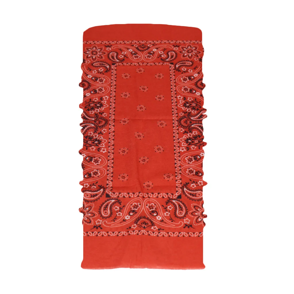 TP Multifunktionstuch, Bandana Schlauchschal, als UV-Schutz, Outdoor Halstuch oder Stirnband, unisex classic red - Image 2