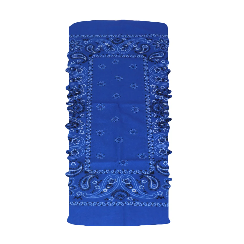 TP Multifunktionstuch, Bandana Schlauchschal, als UV-Schutz, Outdoor Halstuch oder Stirnband, unisex classic blue - Image 2
