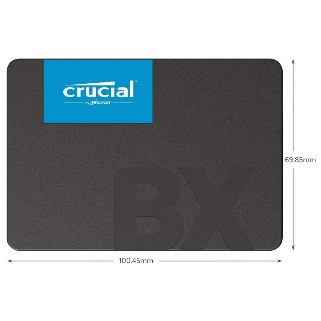 Crucial BX500 int. 2,5" SSD Festplatte 480GB