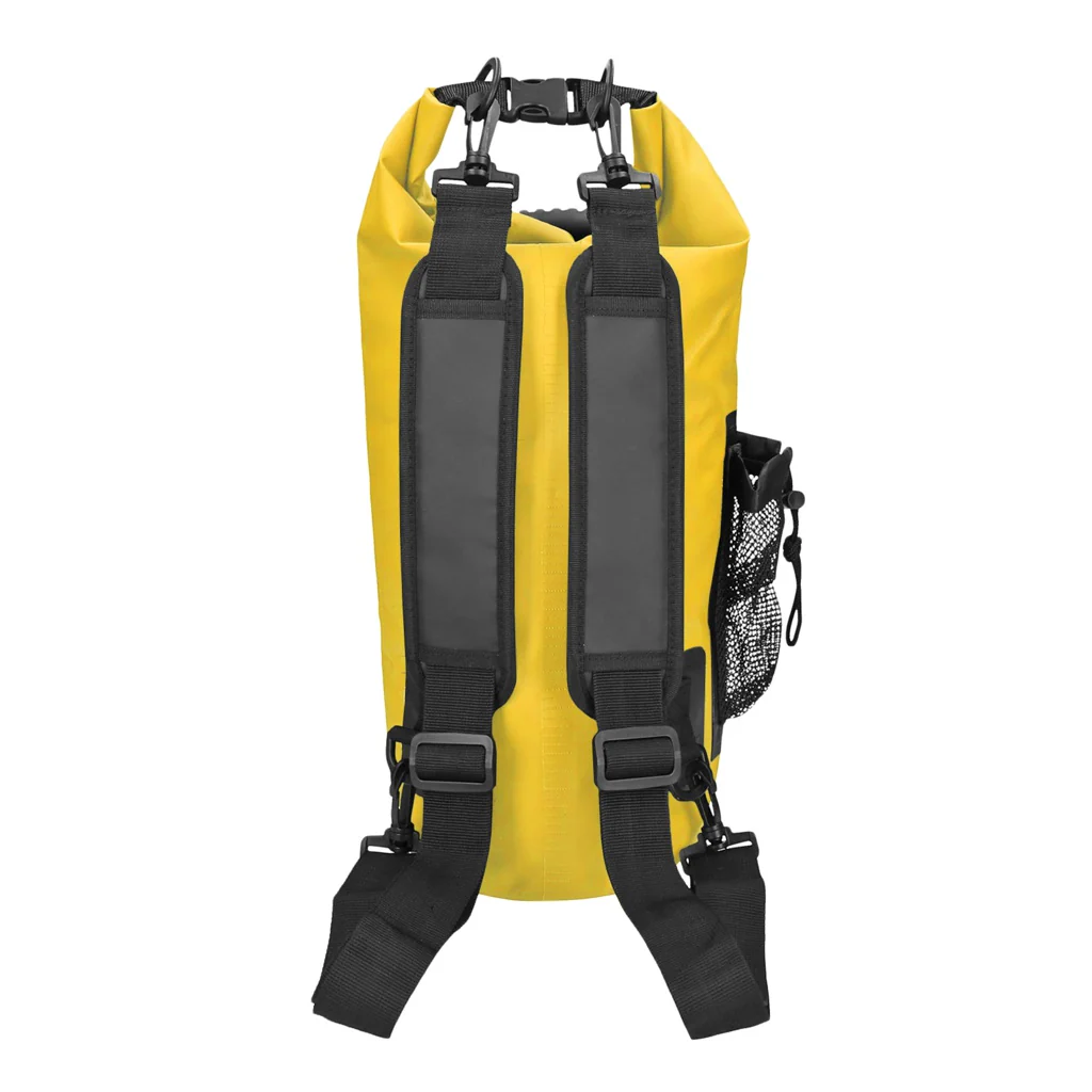 TP Dry bag - wasserdichter Packsack Rucksack 10 Li Gelb - Image 2