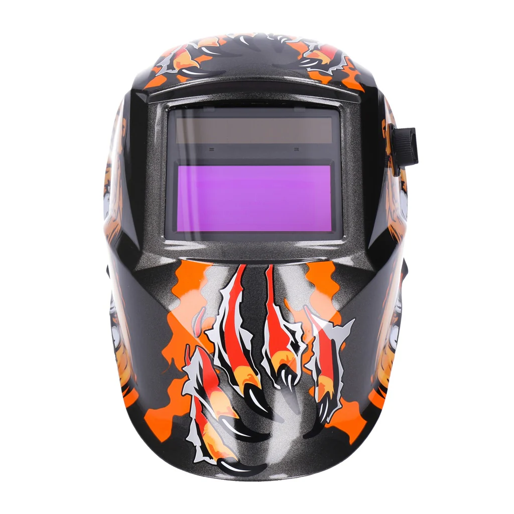 TP Automatik Solar Schweißhelm mit UV-Schutz, auto Verdunkelung, Feuerhemmend, schnelle Schaltzeiten- Bear (1621-A) - Image 2