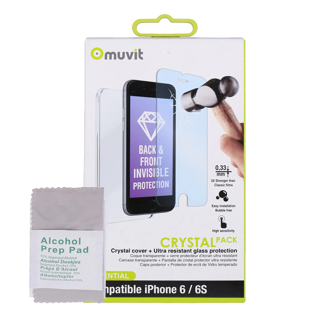 Muvit Displayschutz aus Glas für iPhone 6 / 6s - Image 3