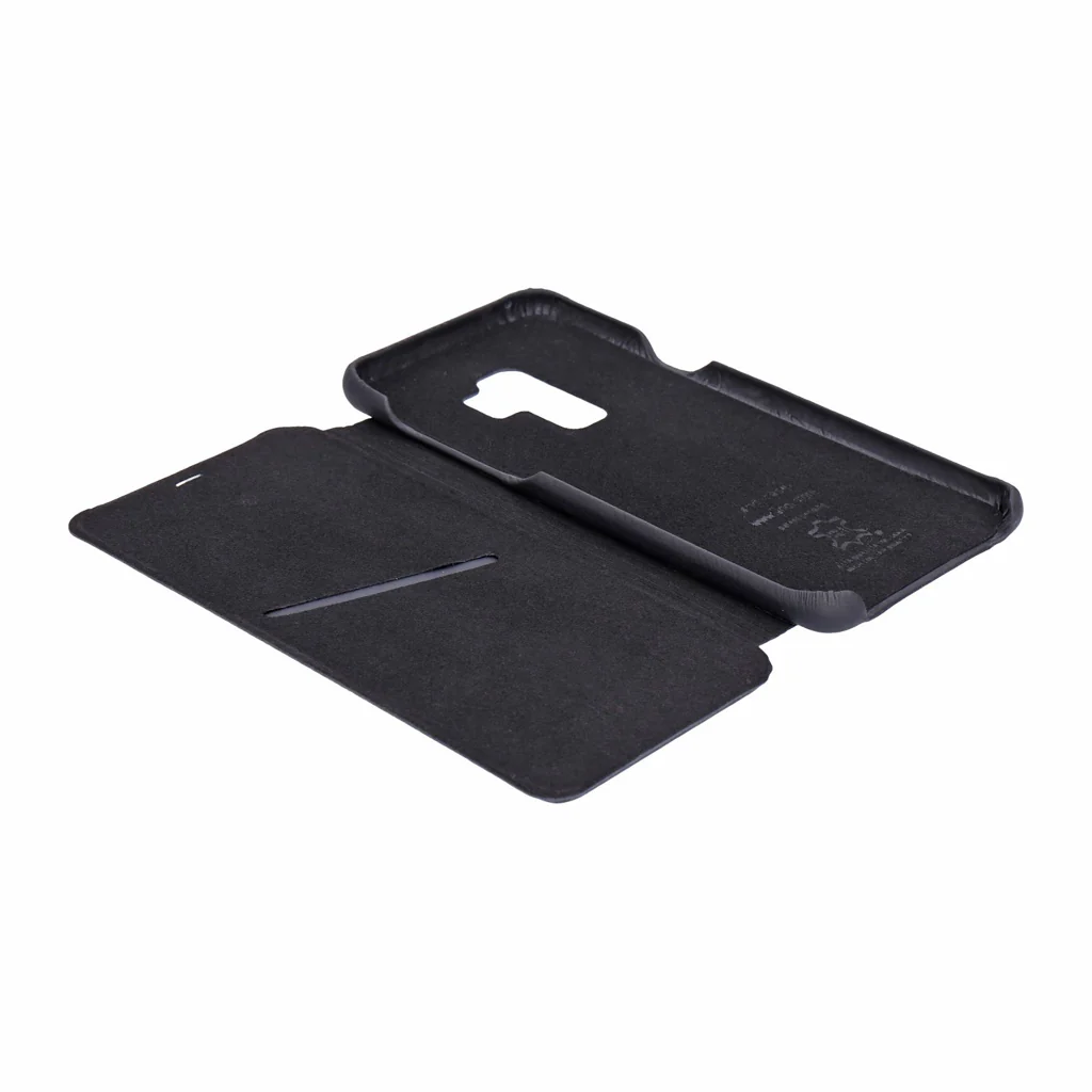 andi be free Leder Flipcover für Samsung Galaxy S9+ in schwarz - Image 3