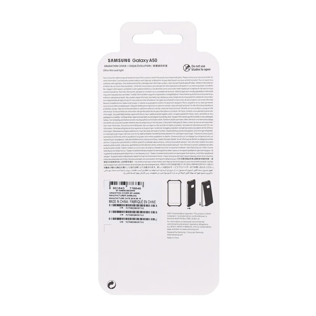 Samsung Gradation Cover Galaxy A50 transparent - Image 2