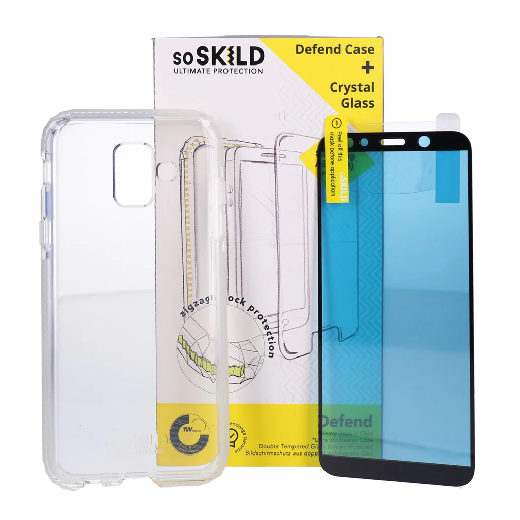 SoSkild Schutzhülle + Displayschutz für Samsung Galaxy A6 (2018) - Image 3