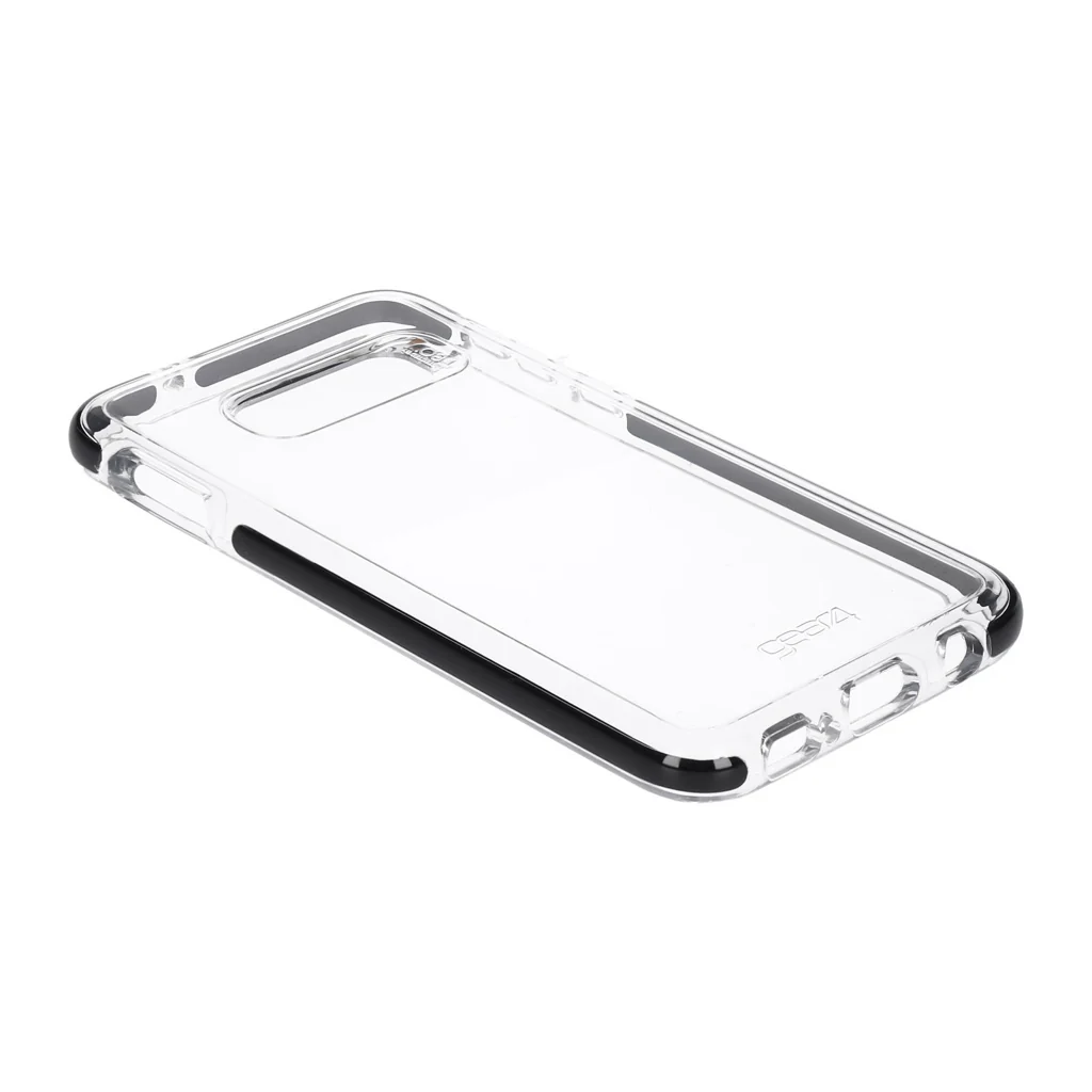 Gear4 Backcover für Galaxy S10e in transparent/schwarz
