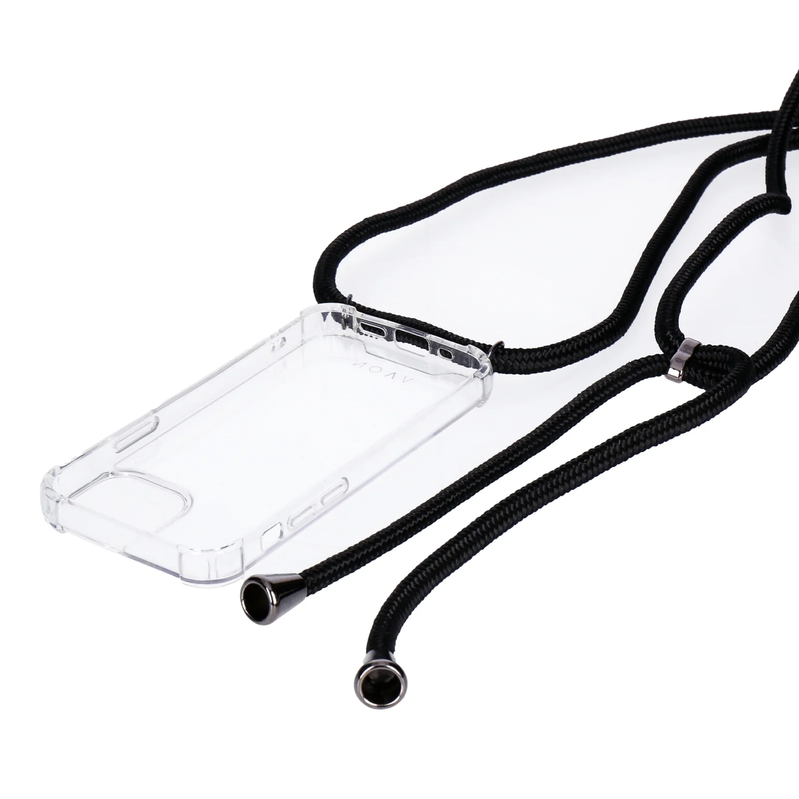 NOVA Neck Case für Apple iPhone 13 mini transparent/schwarz - Image 3