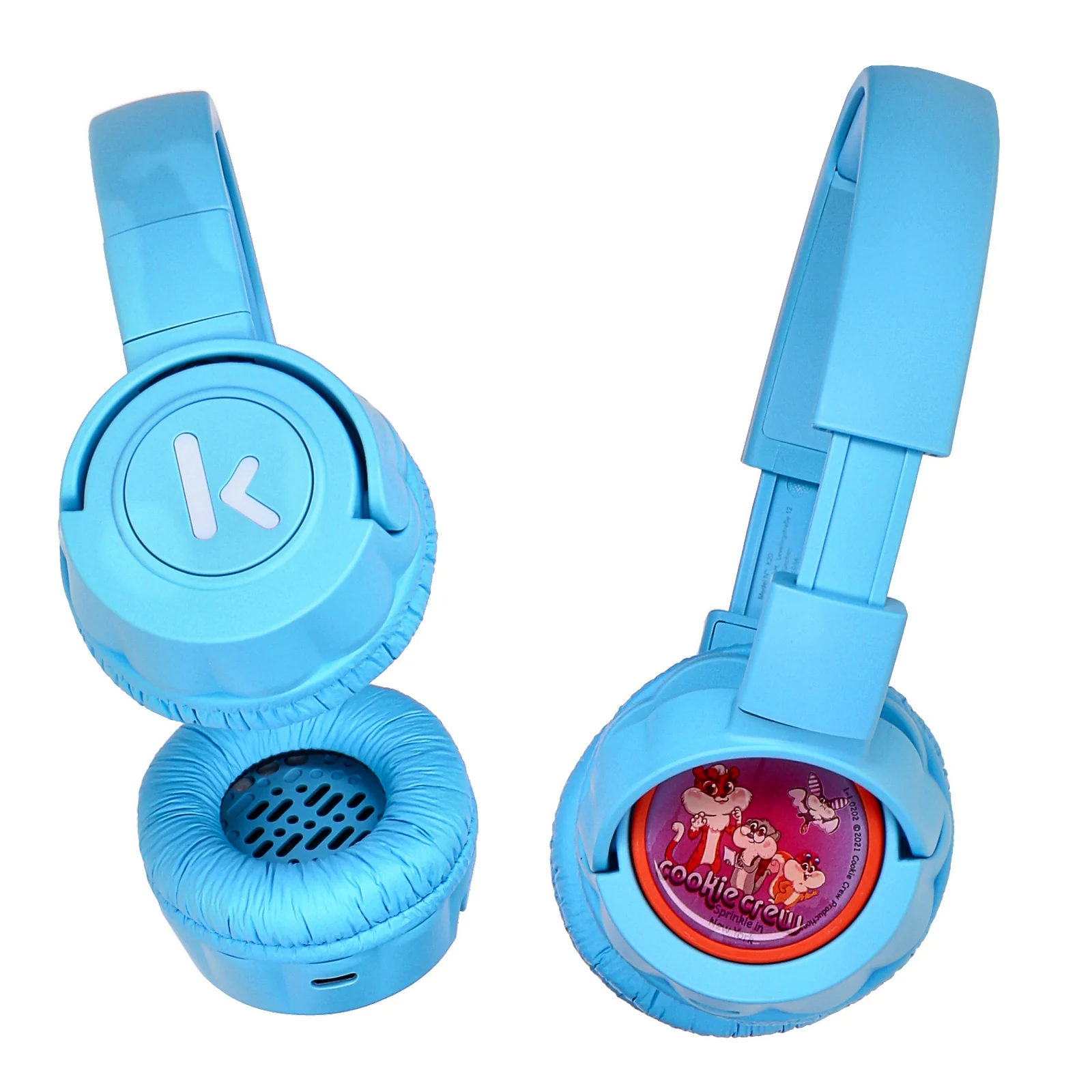 Kekz Starterset Drix blau Kopfhörer inkl. Cookie Crew Audiochip - Image 3