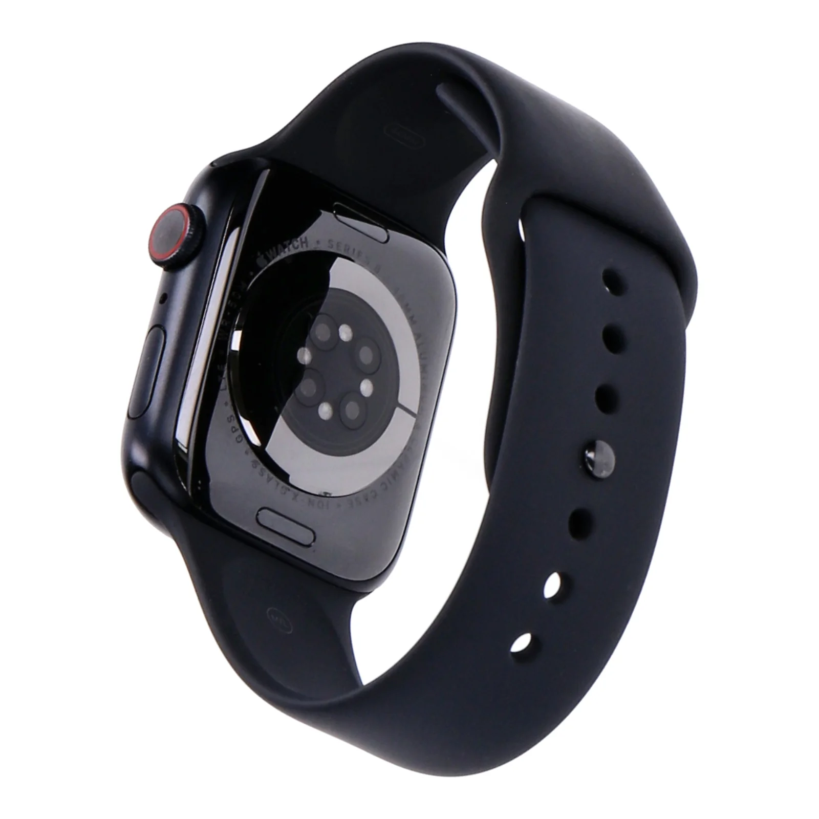 Apple Watch Series 8 45mm GPS + 4G Mitternacht Aluminiumgehäsue mit Sportarmband Mitternacht - Image 3