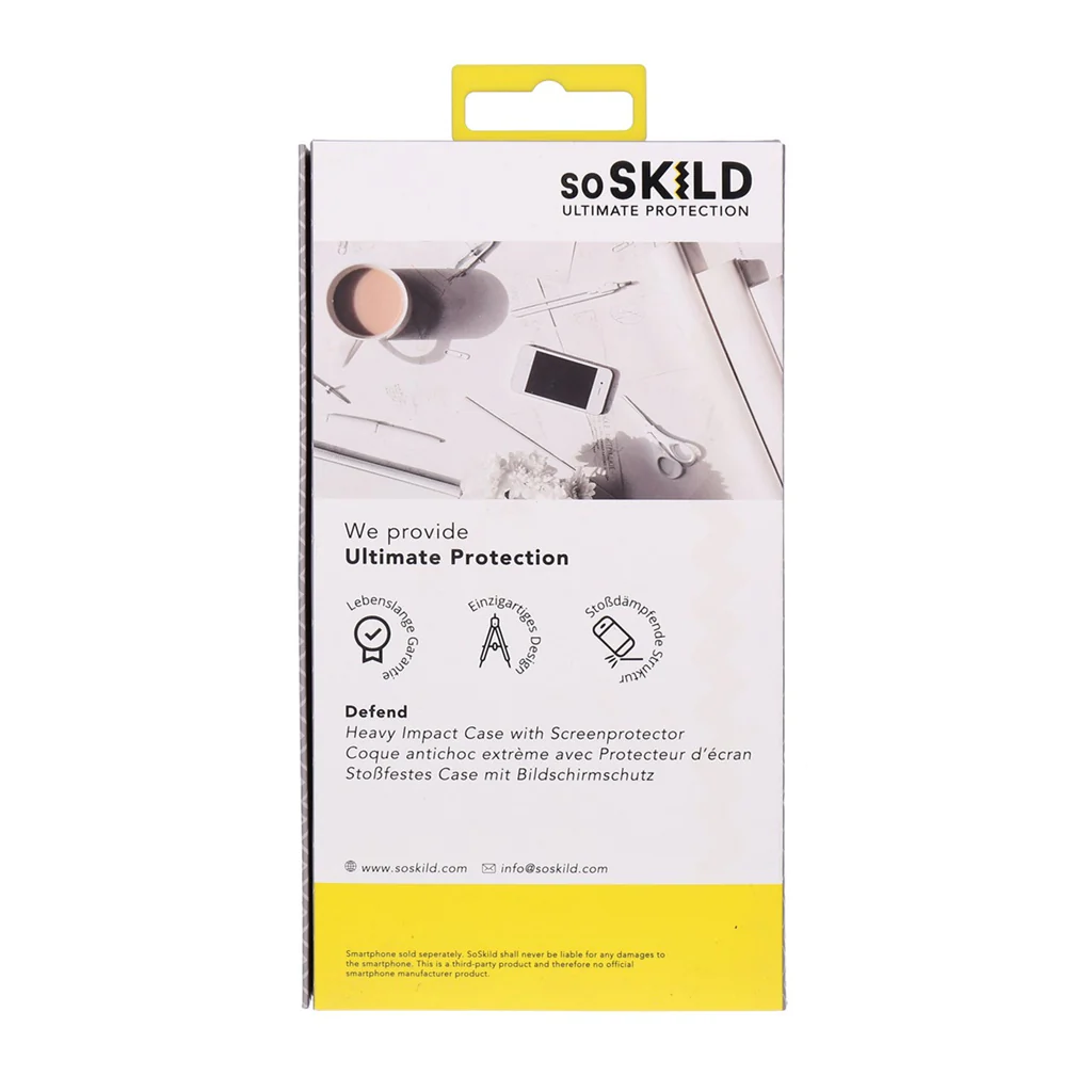 SoSkild Defend Heavy Impact Case and Tempered Glas für Huawei Mate 20 lite transparent - Image 2