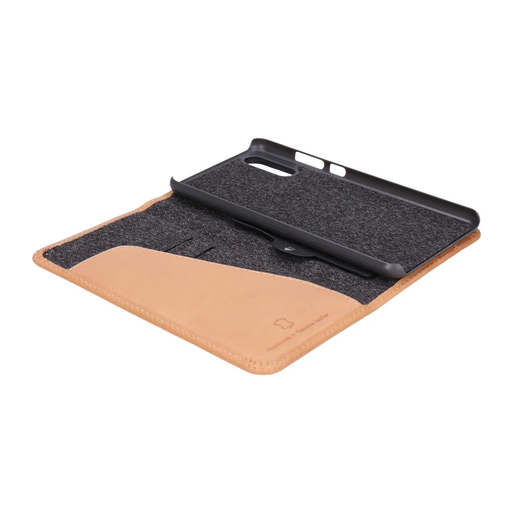 Krusell Sunne Flipcover für Huawei P20 Beige - Image 2