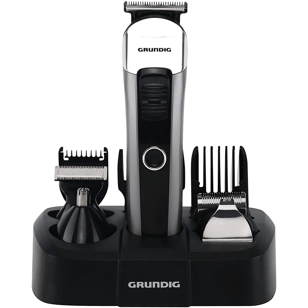 Grundig MGK 6841 Multihaarschneide-Set mit Ladestation, 8 Aufsätze