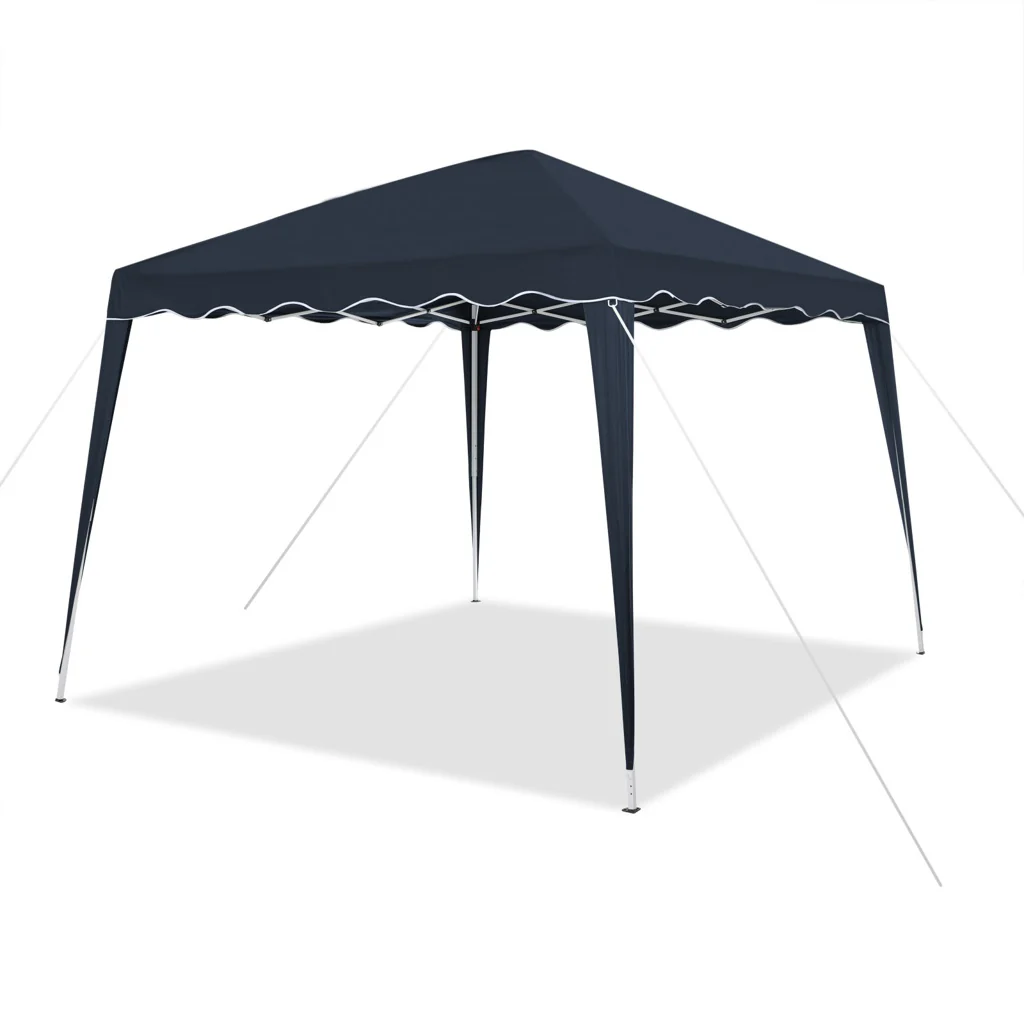 TP Faltpavillon 3x3m inkl. Aufbewahrungstasche wasserabweisend & UV-Schutz 50+ Blau - Image 2