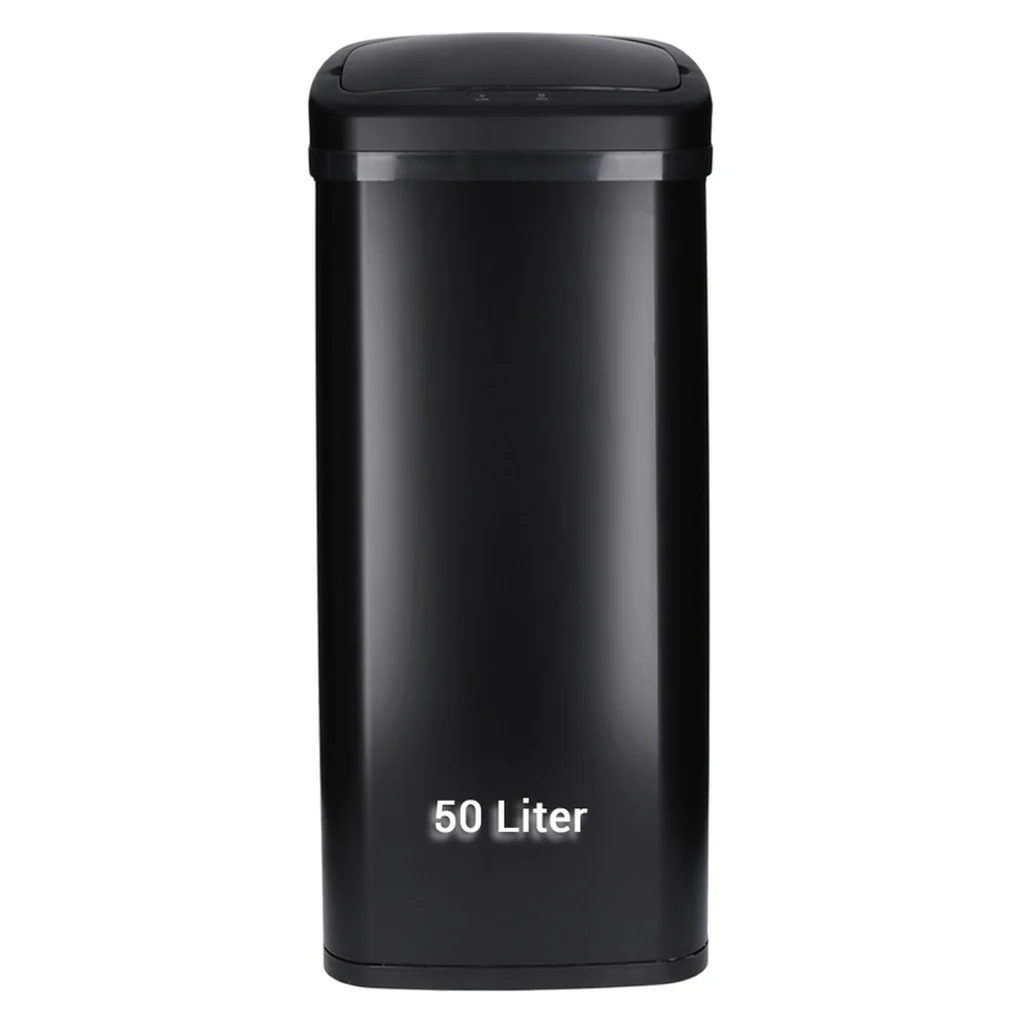 TP Sensor Mülleimer eckig schwarz 40 L - Image 7
