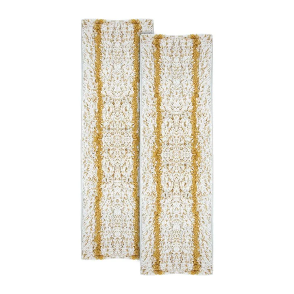 Polti PAEU0354 Set mit 2 Mikrofasertüchern Baumwolle, cremefarben
