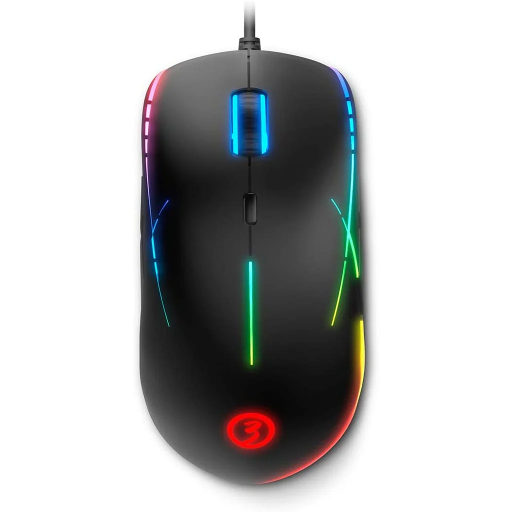 Ozone Neon X50 RGB Gaming Mouse 6200 DPI kabel gebunden schwarz - Image 2