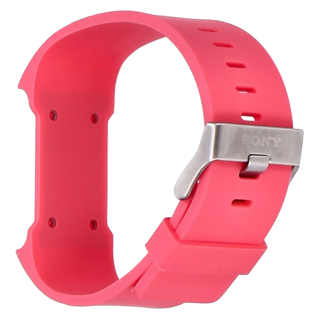 Sony Wristband Silicon Armband für SmartWatch pink - Image 2