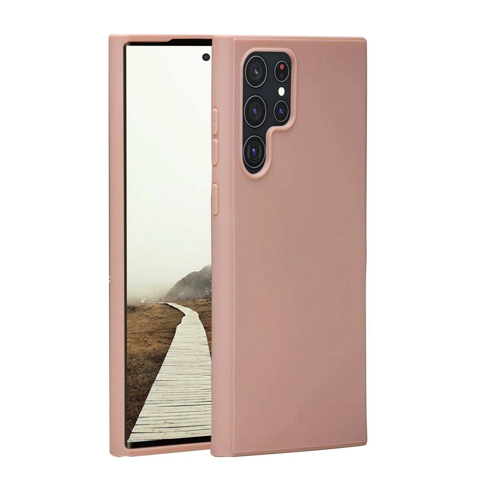 dbramante1928 Greenland Case Rosa Sand passend für Samsung Galaxy S22 Ultra