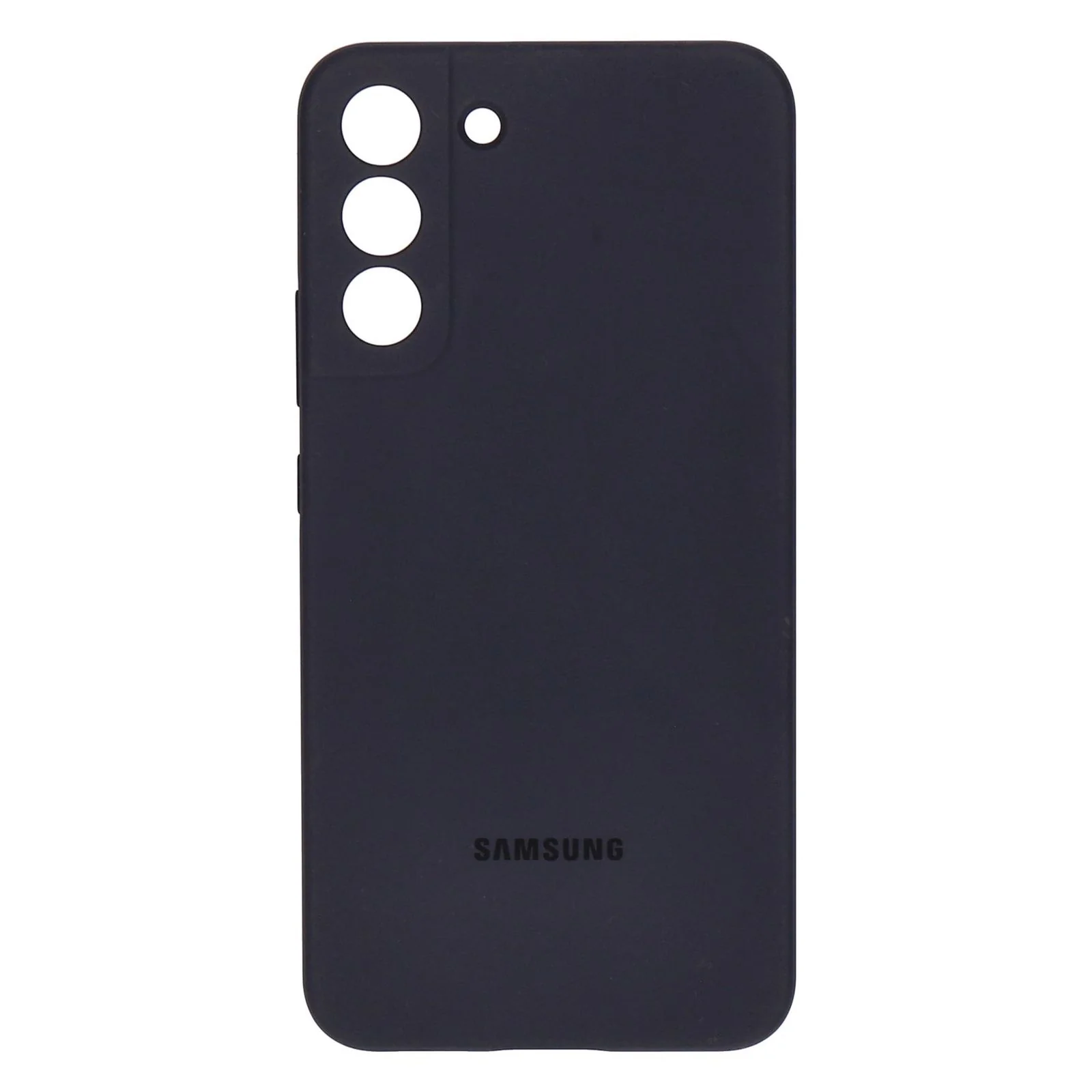 Samsung Silicone Cover für Galaxy S22+ schwarz