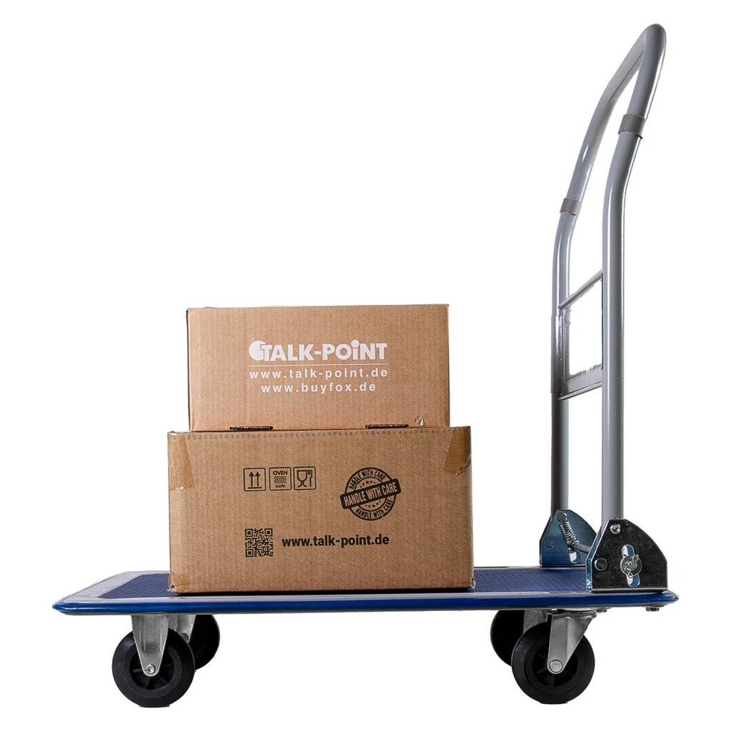 Plattformwagen klappbar mit 150 kg Tragkraft, Gummibereifung, Anti-Rutschbeschichtung - Image 10
