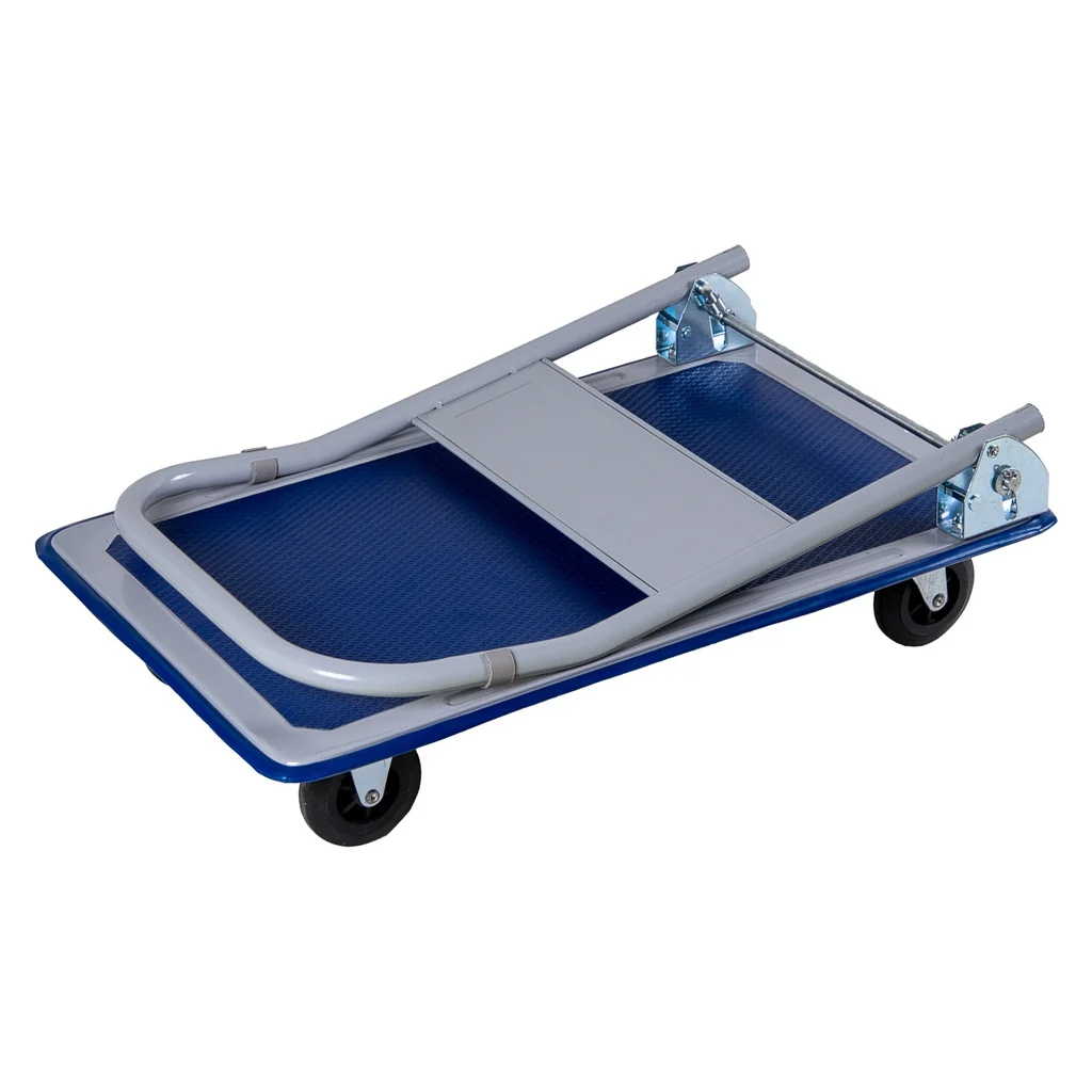 Plattformwagen klappbar mit 150 kg Tragkraft, Gummibereifung, Anti-Rutschbeschichtung - Image 4