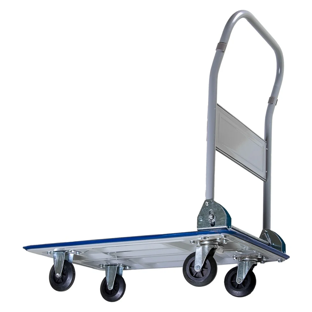 Plattformwagen klappbar mit 150 kg Tragkraft, Gummibereifung, Anti-Rutschbeschichtung - Image 7