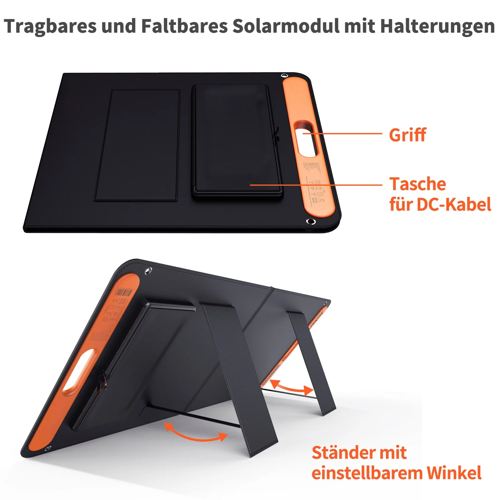 Jackery SolarSaga 100W Panel 0% Mwst faltbares Solarmodul - 0% Mwst - Image 4