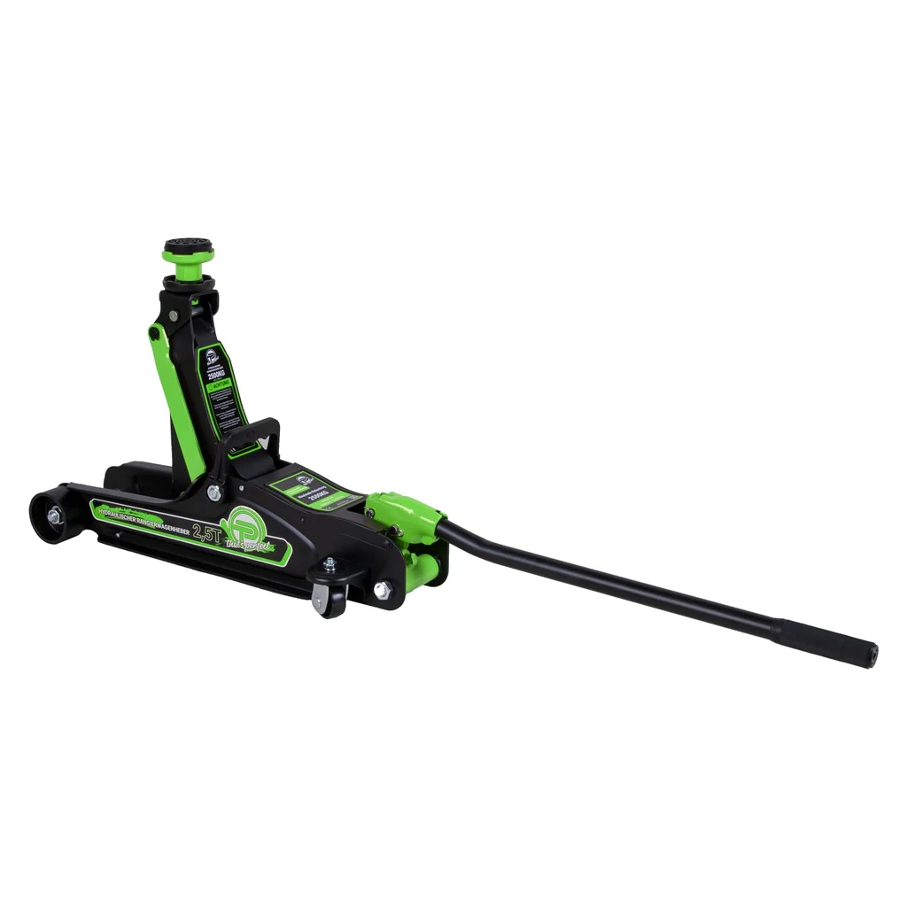 TP Hydraulischer KFZ-Rangier-Wagenheber 2,5t grün Zubehör in grün B-Ware - Image 3
