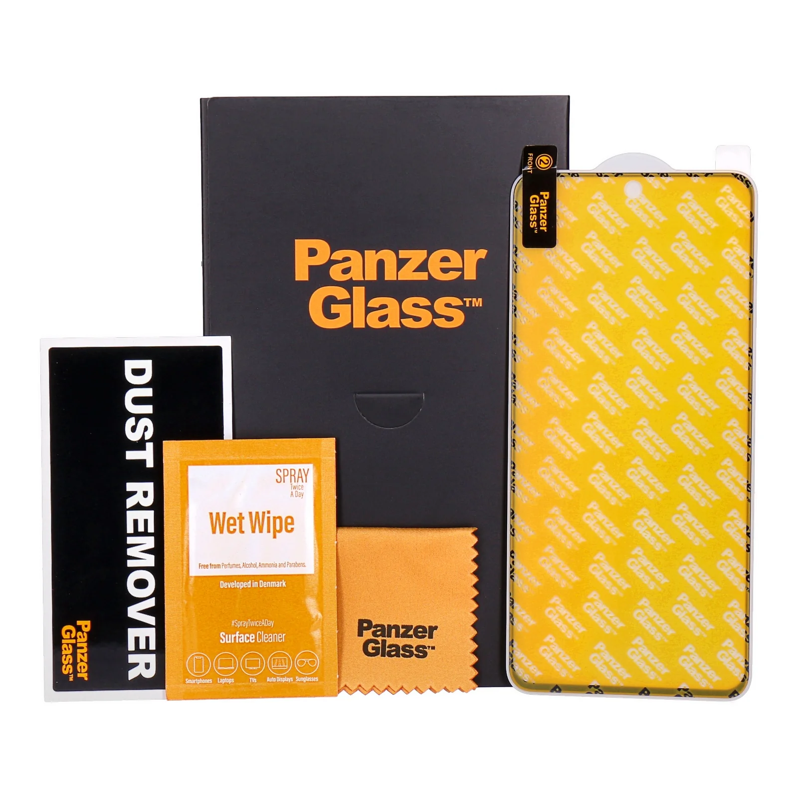 PanzerGlass Displayschutzglas für Samsung Galaxy S21 FE schwarz - Image 2