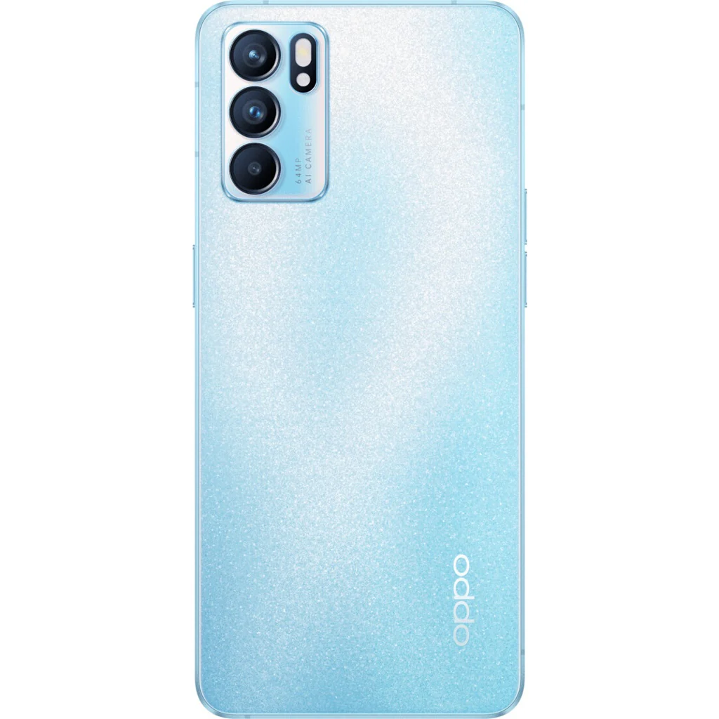 Oppo Reno6 5G Dual-SIM 128GB Arctic Blue - Image 3