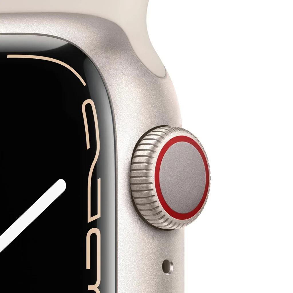 Apple Watch Series 7 41mm GPS + 4G Polarstern Aluminumgehäuse mit Sportarmband Polarstern - Image 3